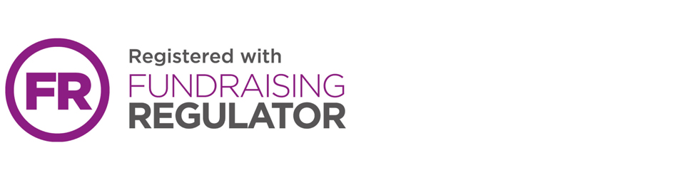 Registered with the Fundraising Regulator 