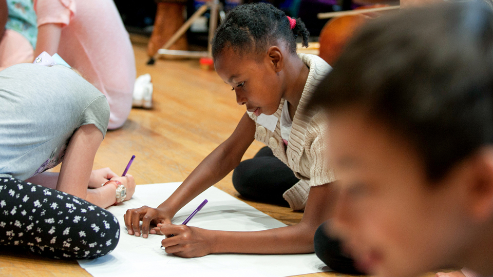 Sparks student writing